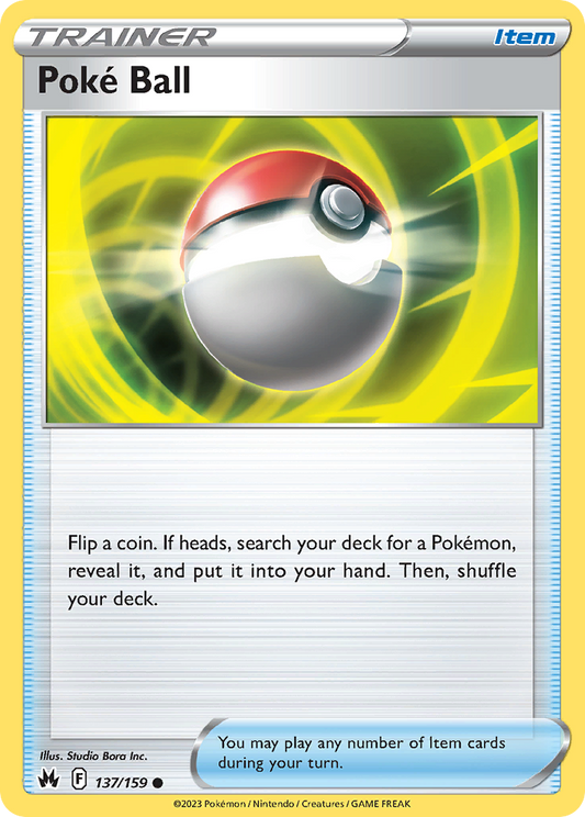 Poké Ball 137/159 Crown Zenith