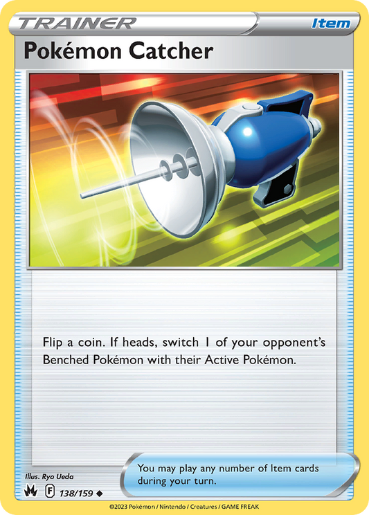 Pokémon Catcher 138/159 Crown Zenith