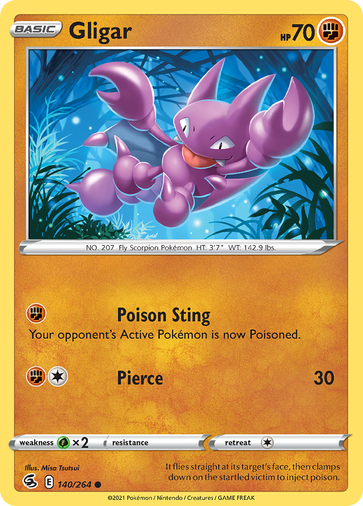 Gligar 140/264 Fusion Strike