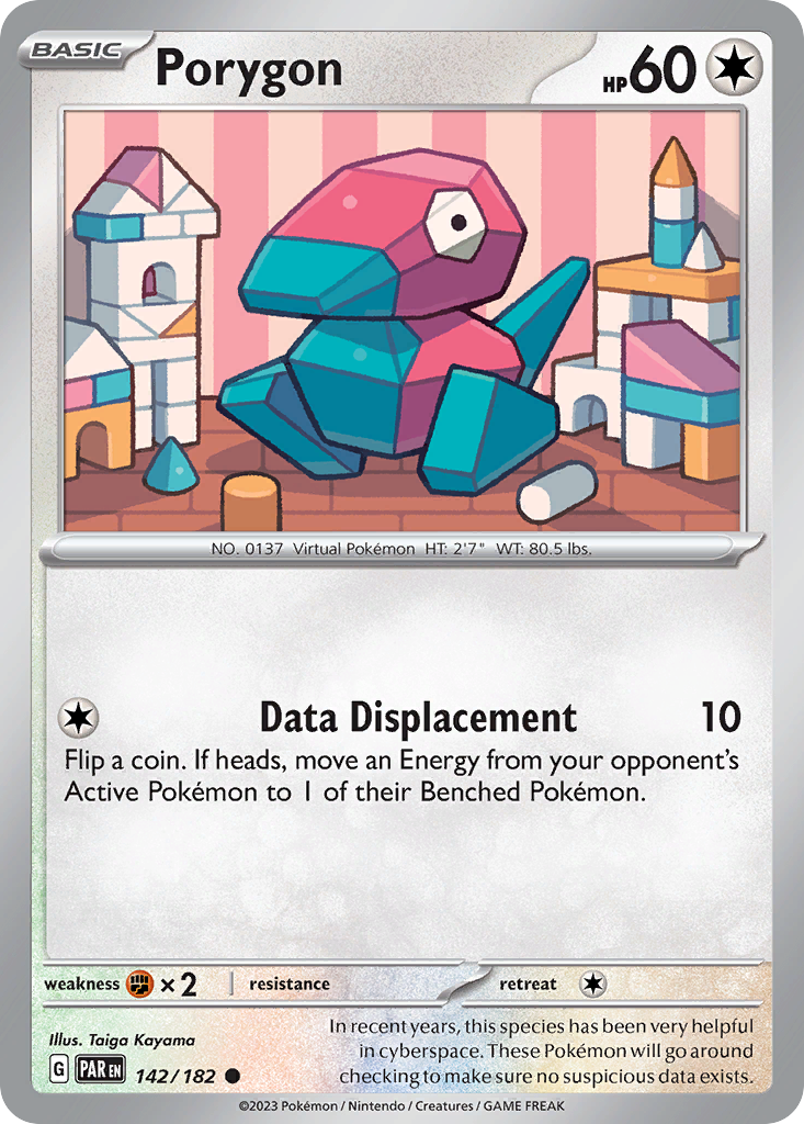 Porygon 142/182 Paradox Rift