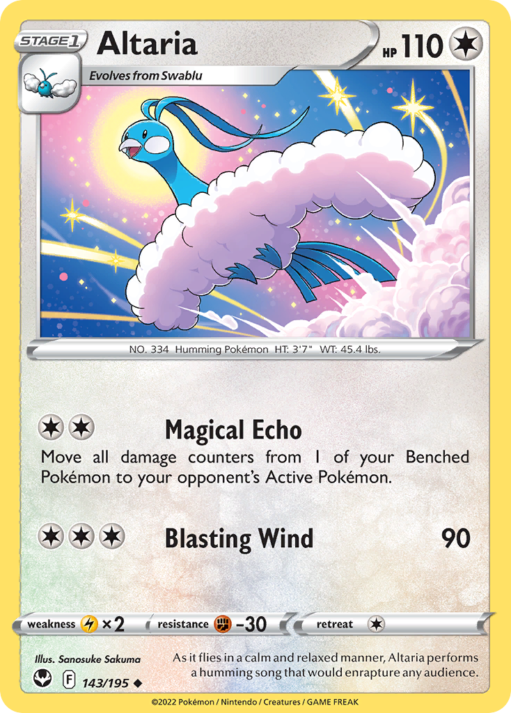 Altaria 143/195 Silver Tempest