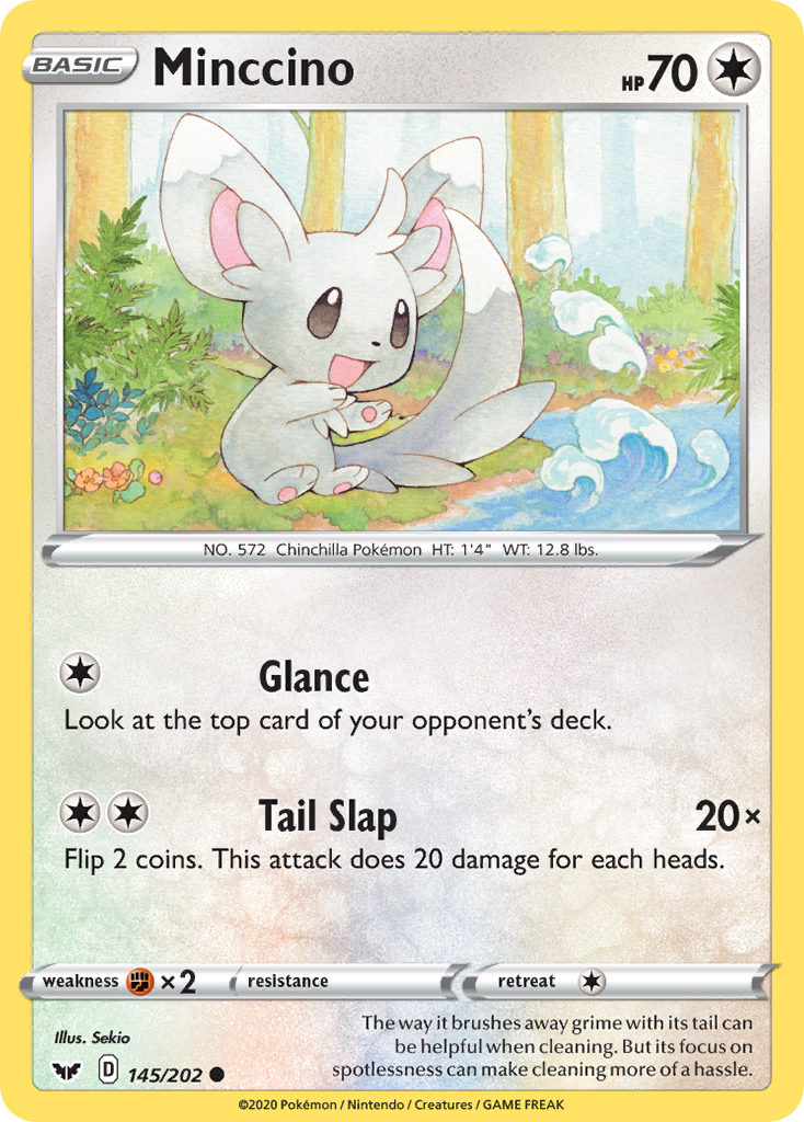 Minccino 145/202 Sword Shield