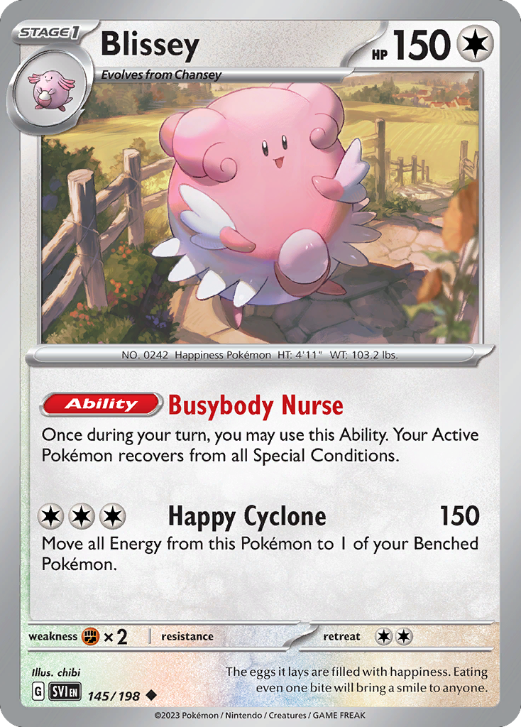 Blissey 145/198 Scarlet Violet