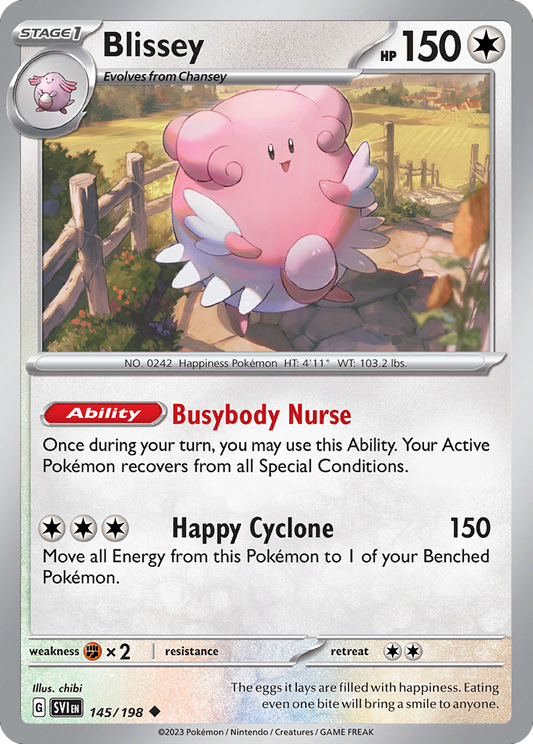 Blissey 145/198 Scarlet Violet