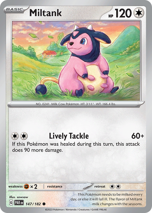 Miltank 147/182 Paradox Rift