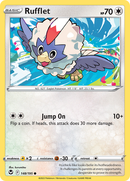 Rufflet 148/195 Silver Tempest