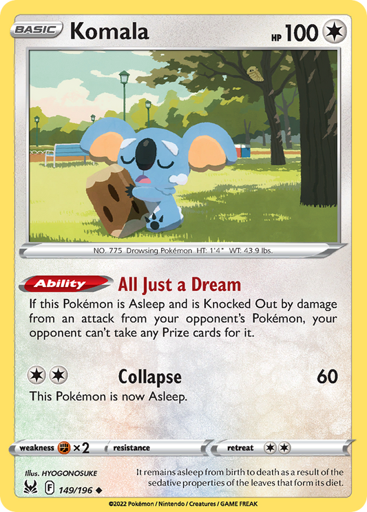 Komala 149/196 Lost Origin