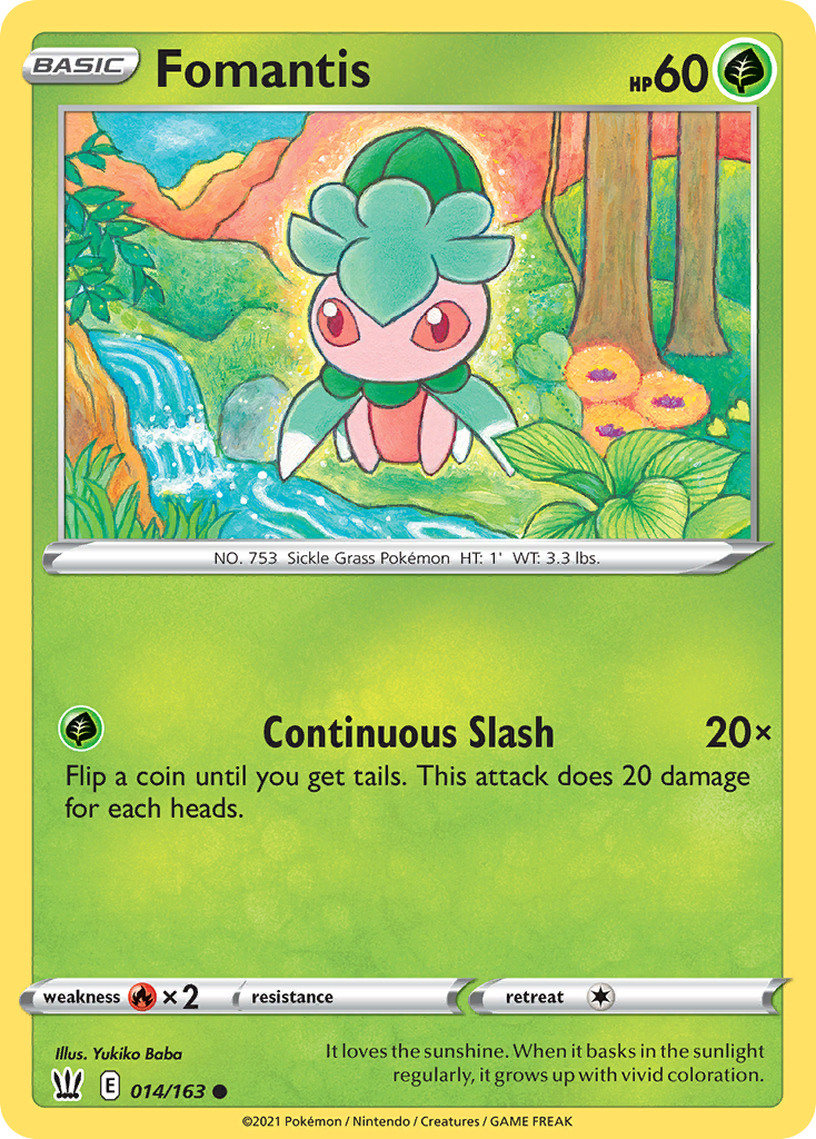 Fomantis 014/163 Battle Styles