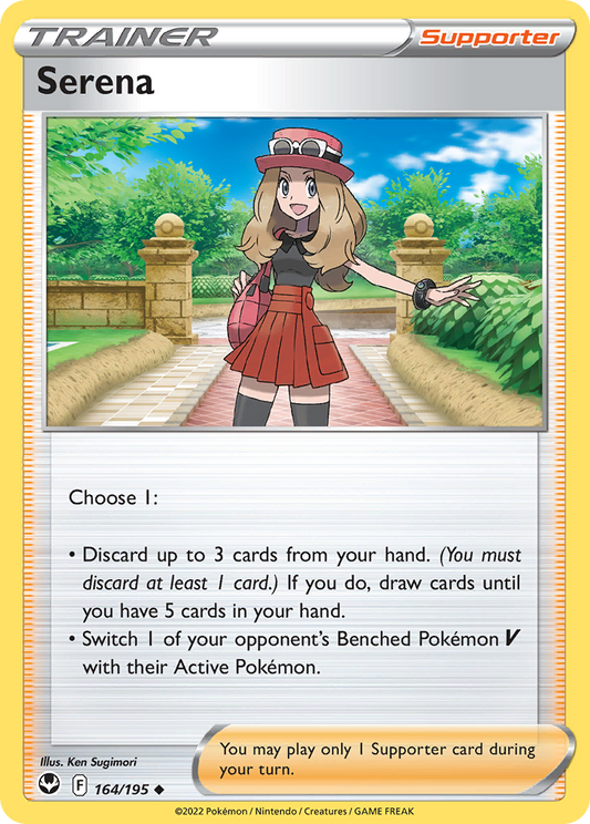 Serena 164/195 Silver Tempest