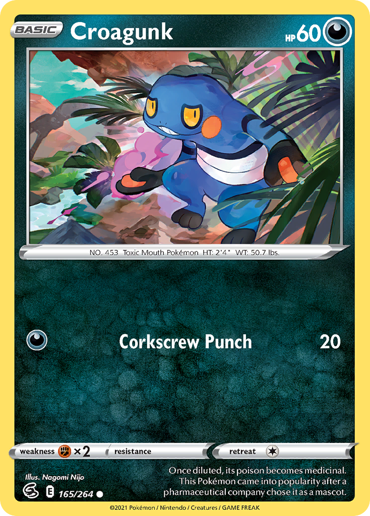 Croagunk 165/264 Fusion Strike