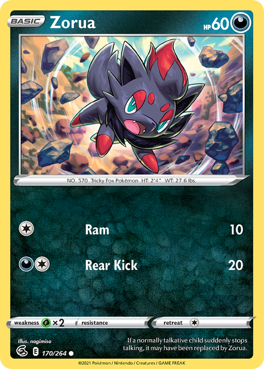 Zorua 170/264 Fusion Strike