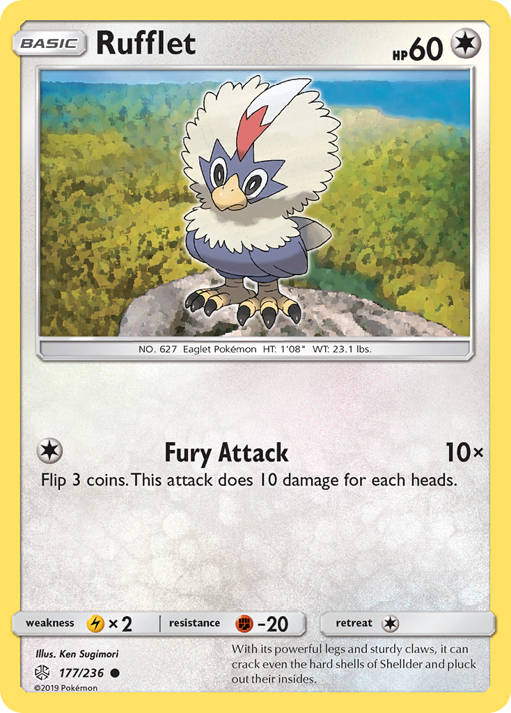 Rufflet 177/236 Cosmic Eclipse