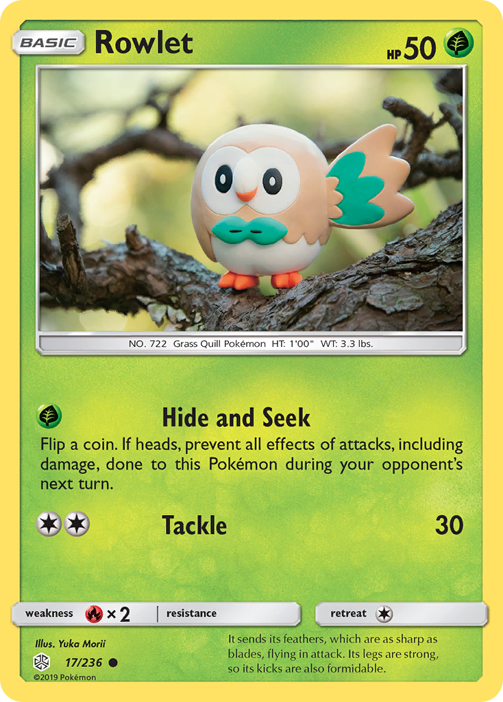 Rowlet 17/236 Cosmic Eclipse