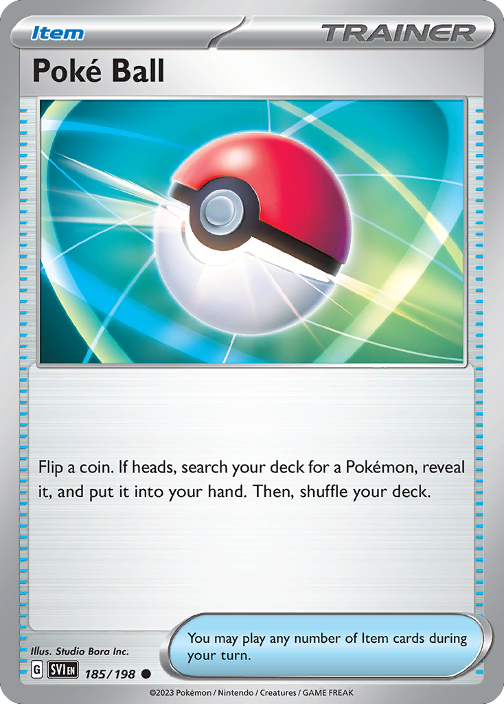 Poké Ball 185/198 Scarlet Violet