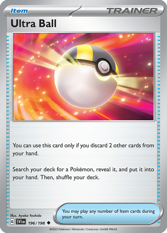 Ultra Ball 196/198 Scarlet Violet