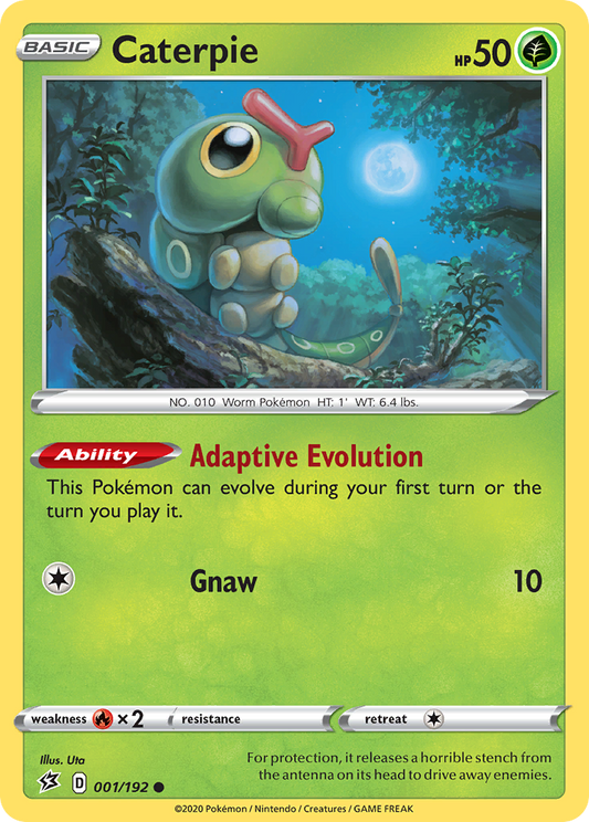 Caterpie 001/192 Rebel Clash