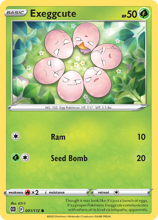 Exeggcute 001/172 Brilliant Stars