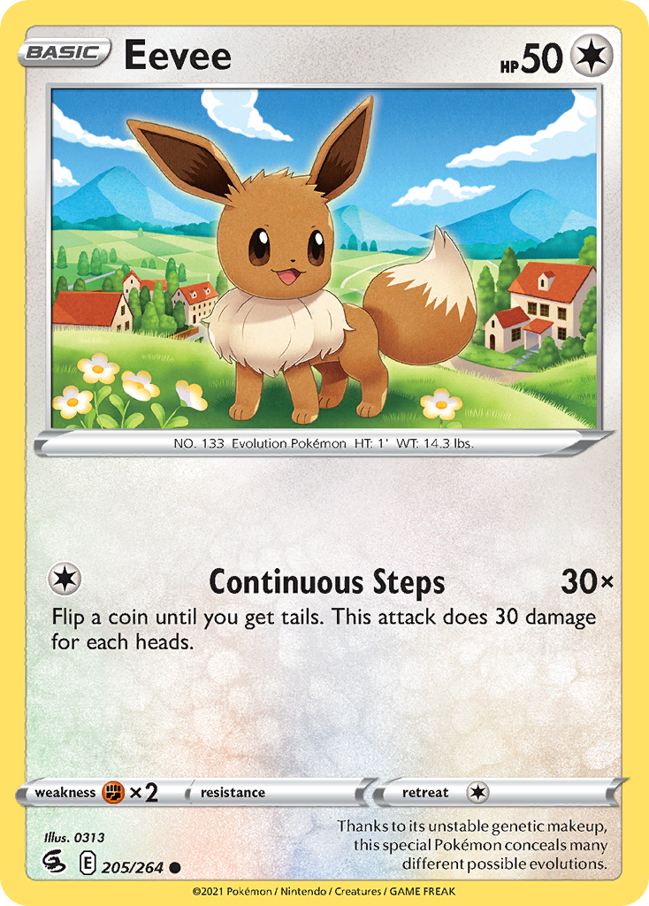 Eevee 205/264 Fusion Strike