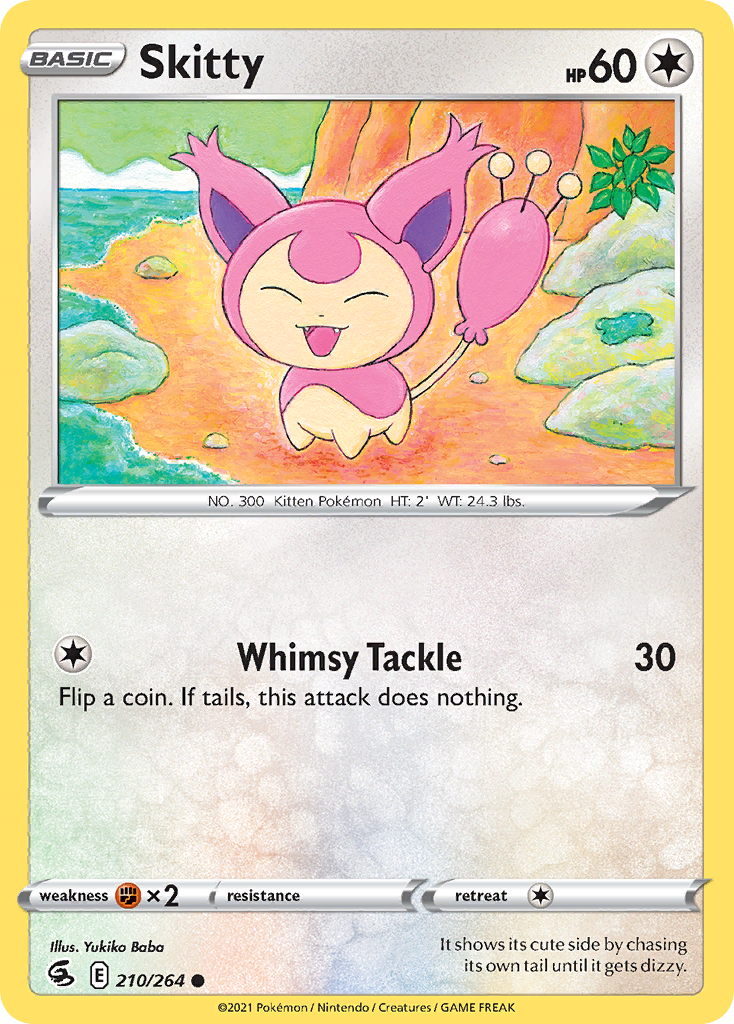 Skitty 210/264 Fusion Strike