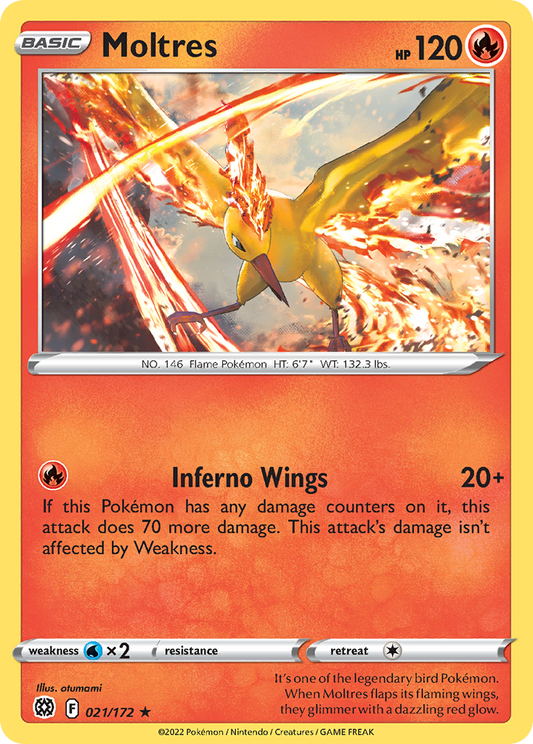 Moltres 021/172 Brilliant Stars