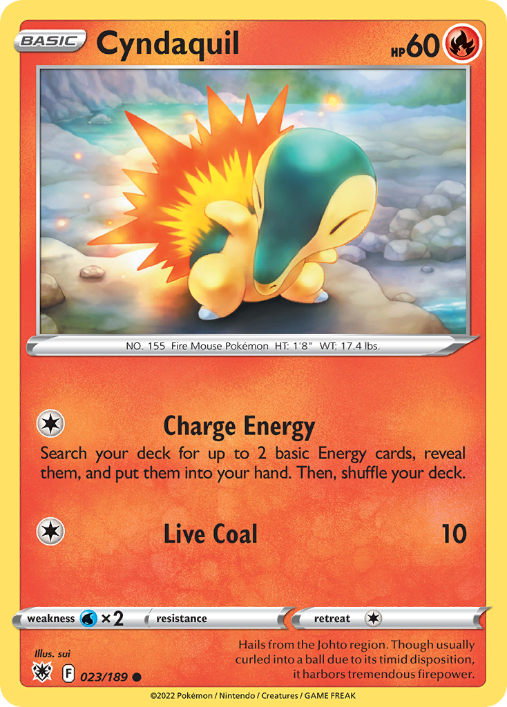 Cyndaquil 023/189 Astral Radiance