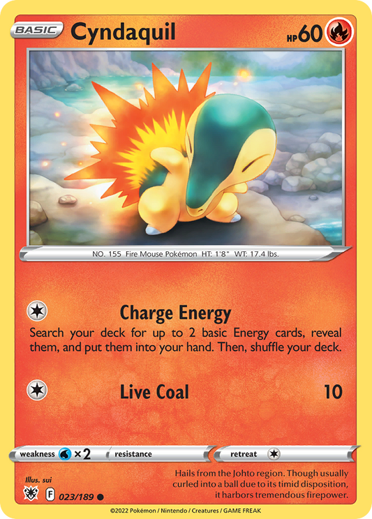 Cyndaquil 023/189 Astral Radiance