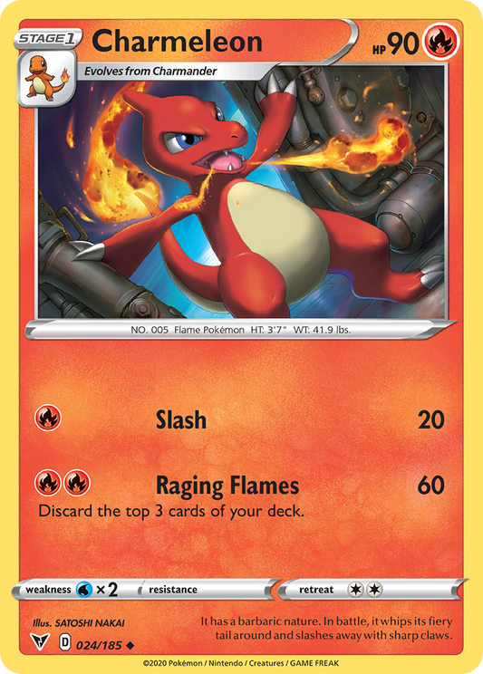 Charmeleon 024/185 Vivid Voltage