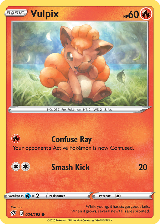 Vulpix 024/192 Rebel Clash