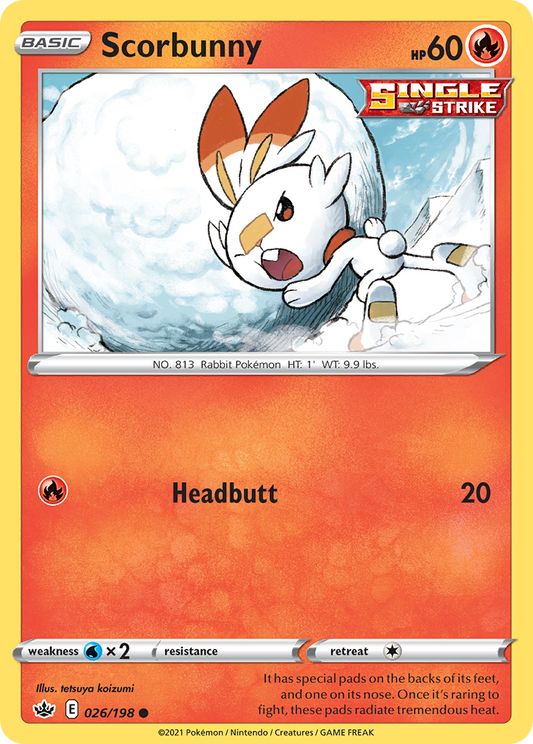 Scorbunny 026/198 Chilling Reign