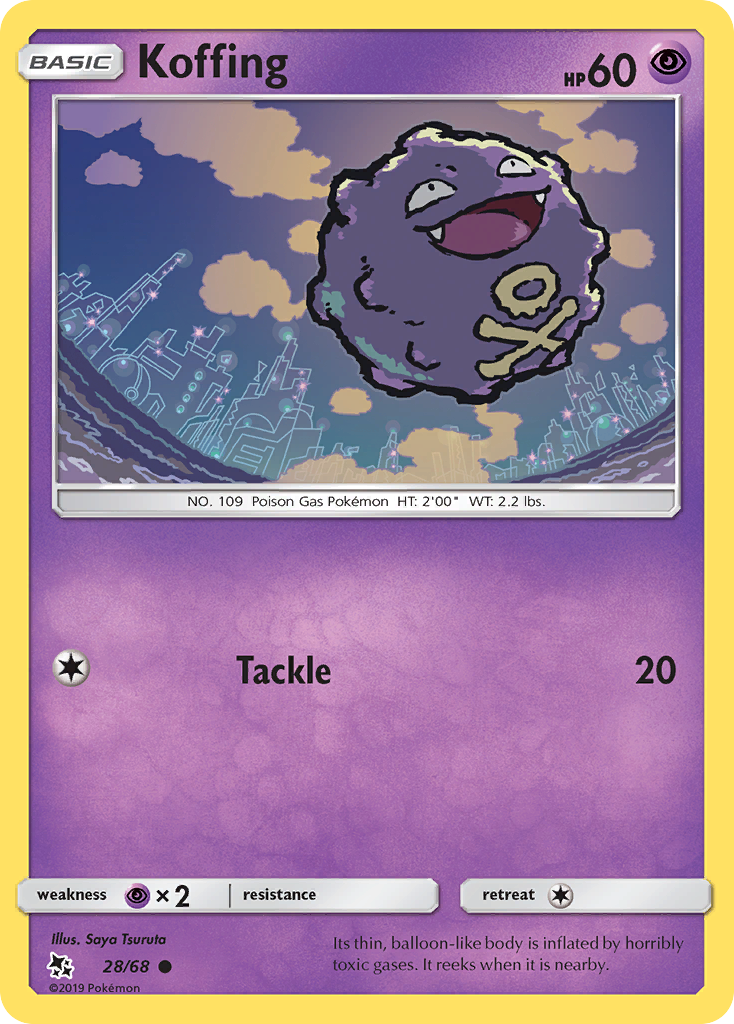 Koffing 28/68 Hidden Fates