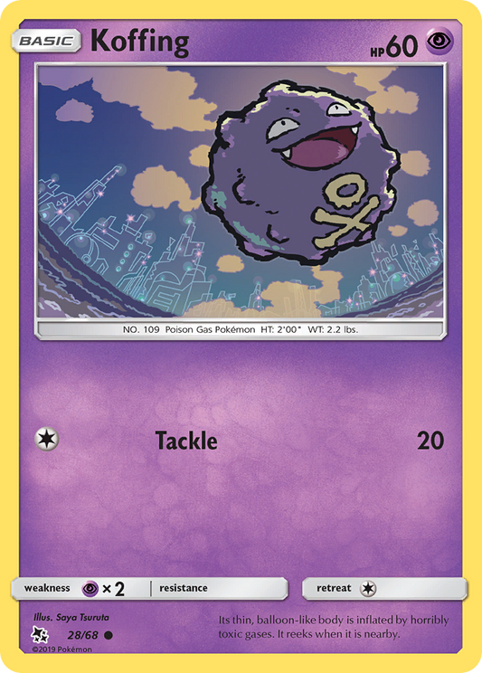 Koffing 28/68 Hidden Fates