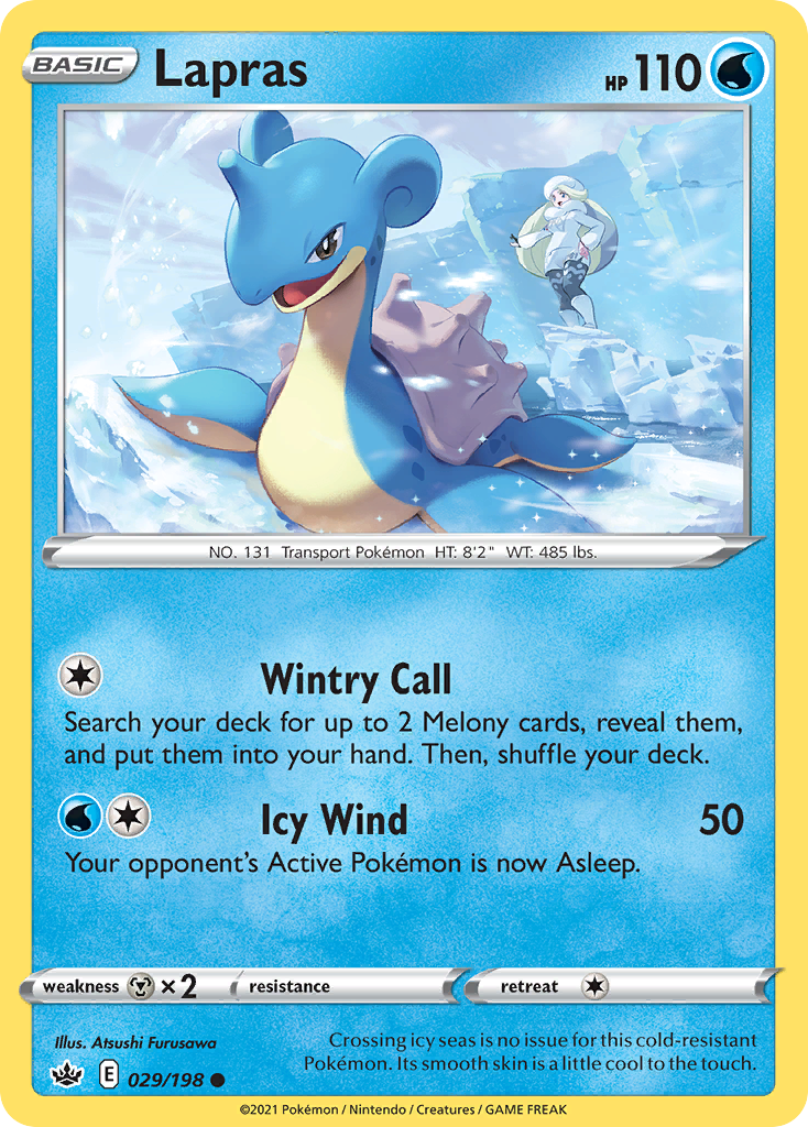 Lapras 029/198 Chilling Reign