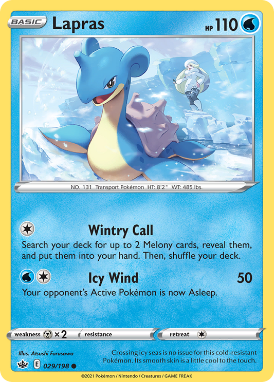 Lapras 029/198 Chilling Reign