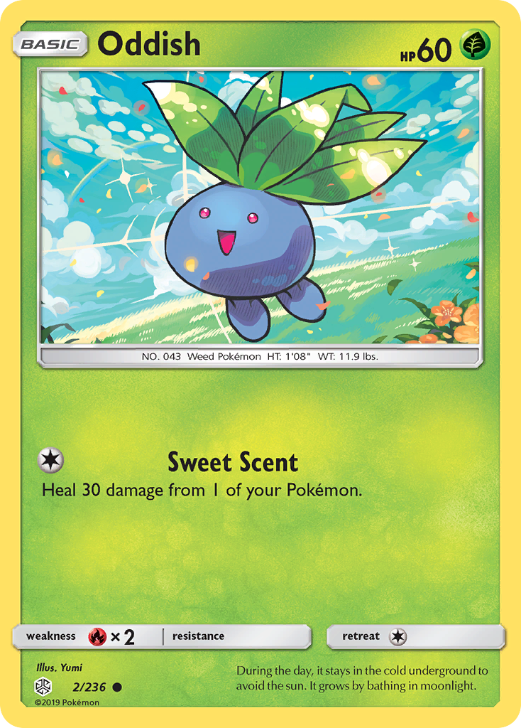 Oddish 2/236 Cosmic Eclipse