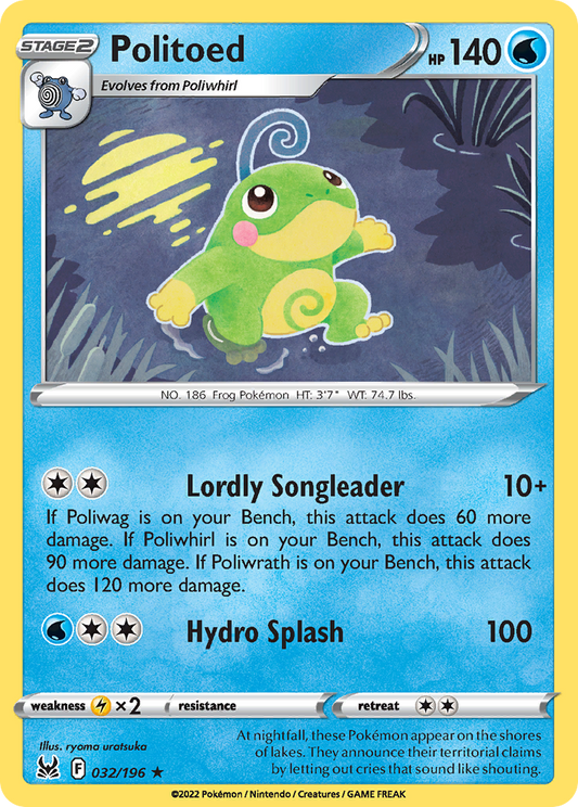 Politoed 032/196 Lost Origin