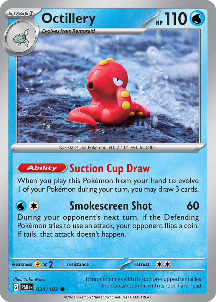 Octillery 034/182 Paradox Rift