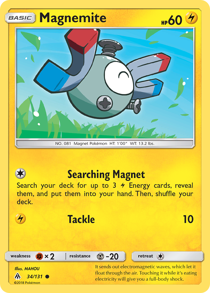 Magnemite 34/131 Forbidden Light