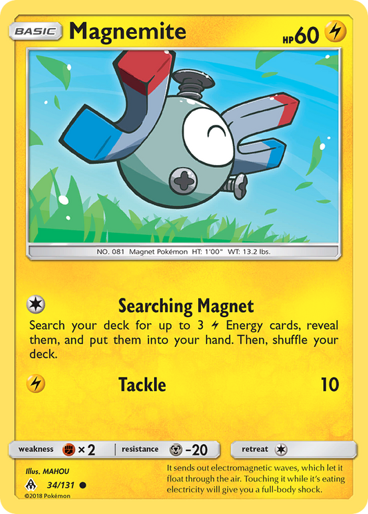 Magnemite 34/131 Forbidden Light