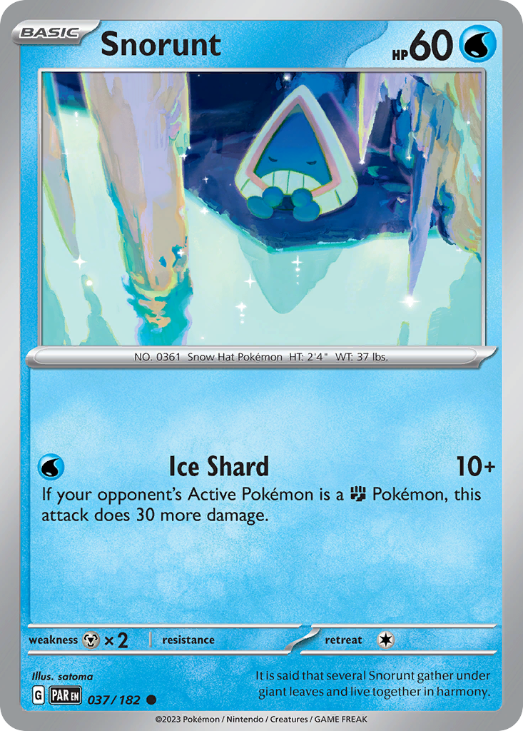 Snorunt 037/182 Paradox Rift