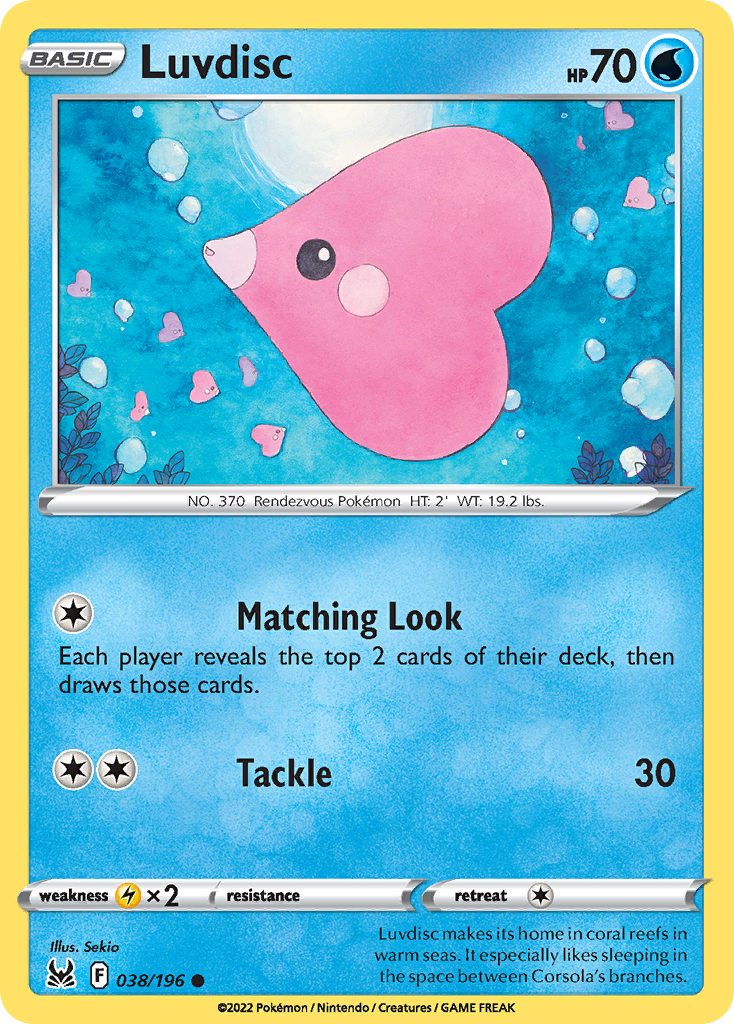 Luvdisc 038/196 Lost Origin