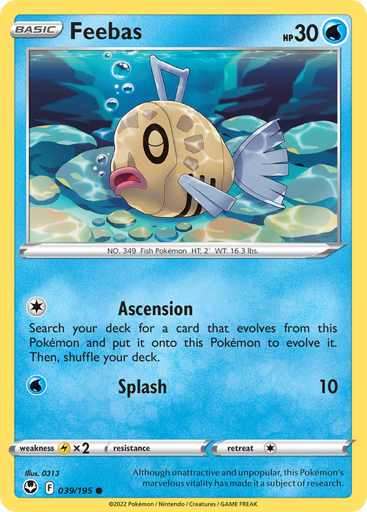 Feebas 039/195 Silver Tempest