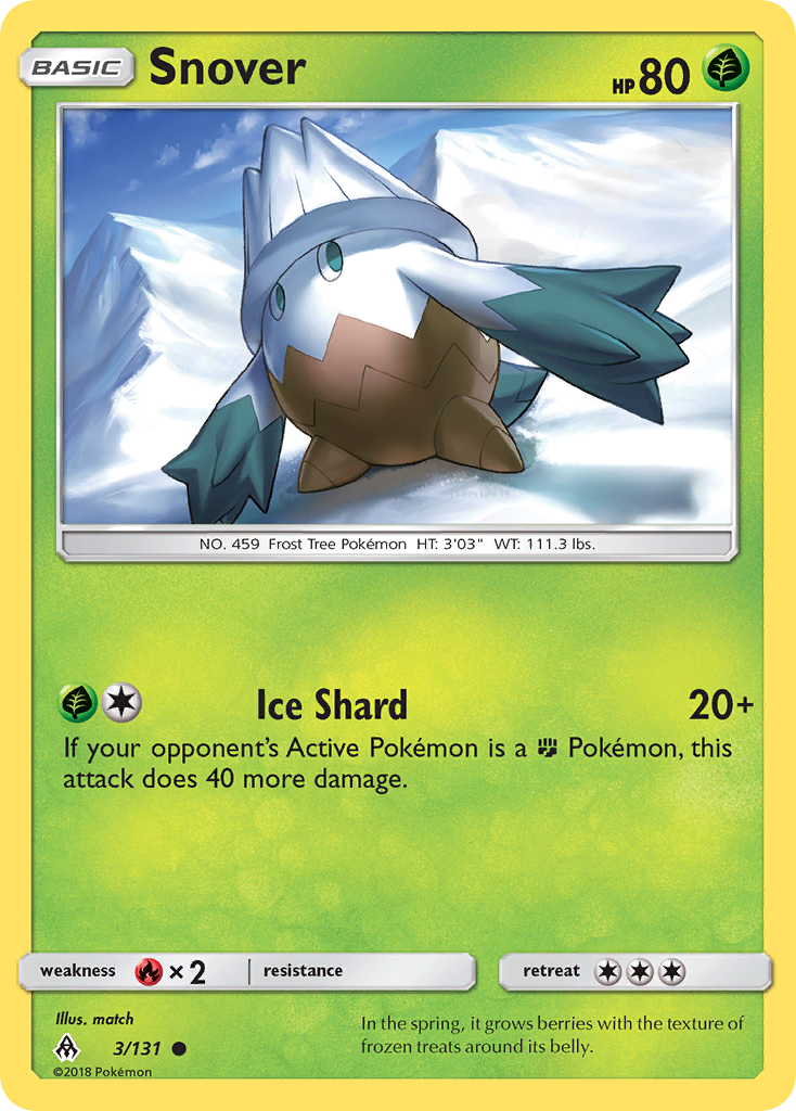 Snover 3/131 Forbidden Light