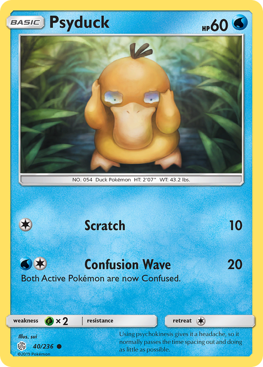 Psyduck 40/236 Cosmic Eclipse