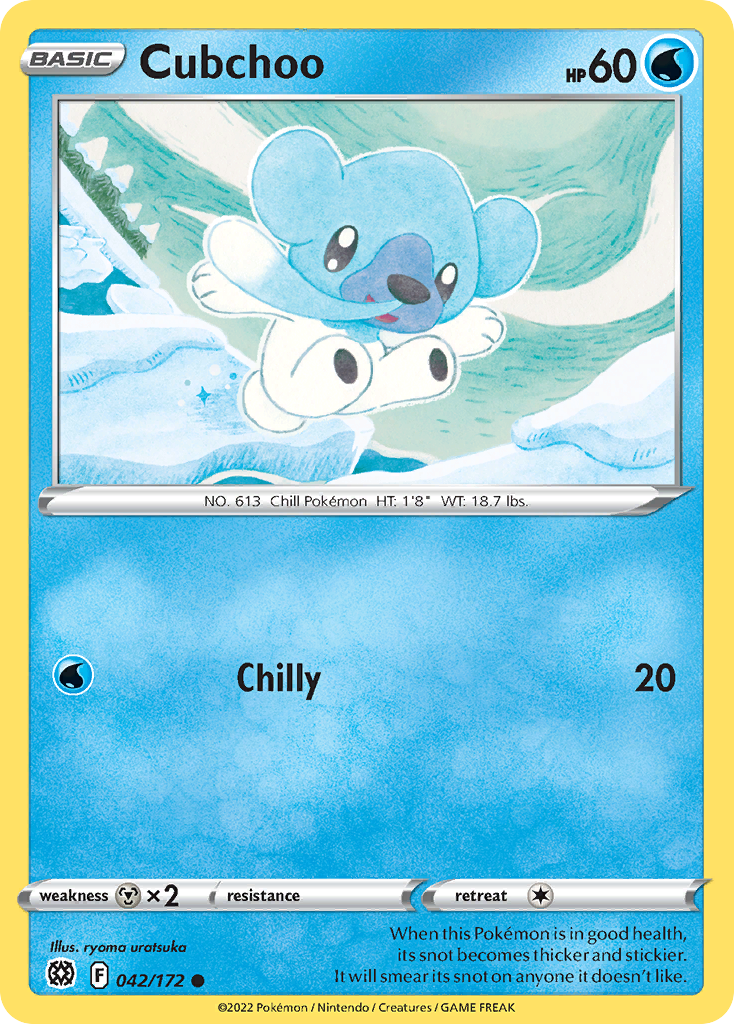 Cubchoo 042/172 Brilliant Stars