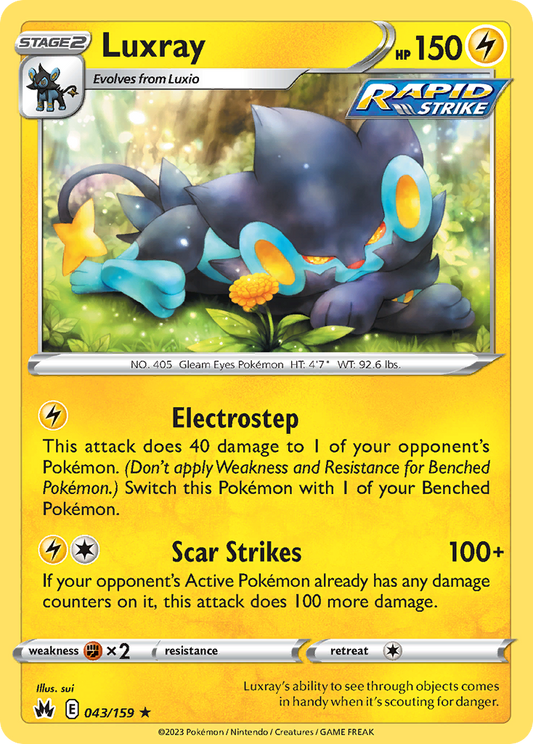 Luxray 043/159 Crown Zenith