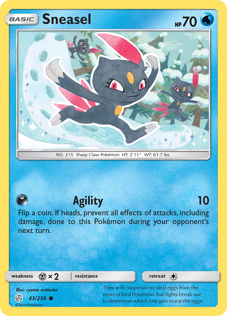 Sneasel 43/236 Cosmic Eclipse