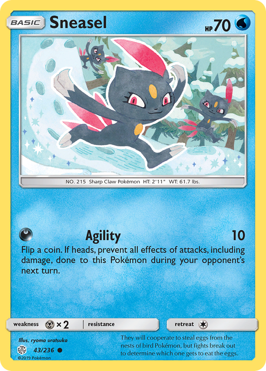 Sneasel 43/236 Cosmic Eclipse