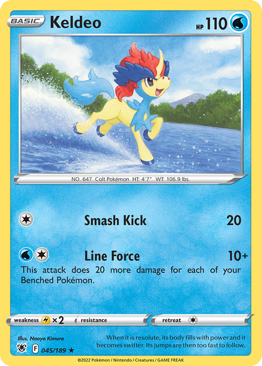 Keldeo 045/189 Astral Radiance