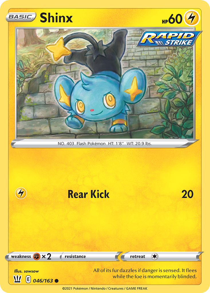 Shinx 046/163 Battle Styles