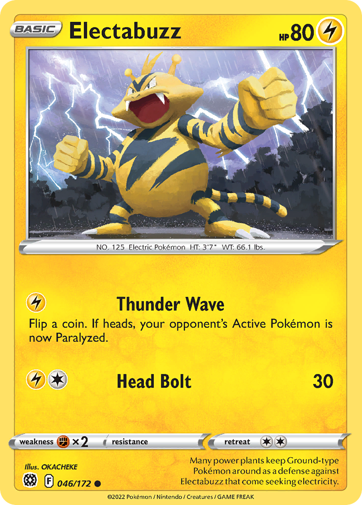 Electabuzz 046/172 Brilliant Stars